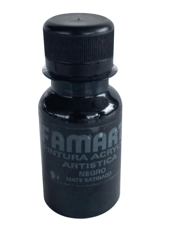 PINTURA ACRILICA NEGRO FAMARTE 60ML