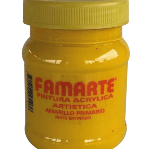 PINTURA ACRILICA AMARILLO FAMARTE 8ONZ