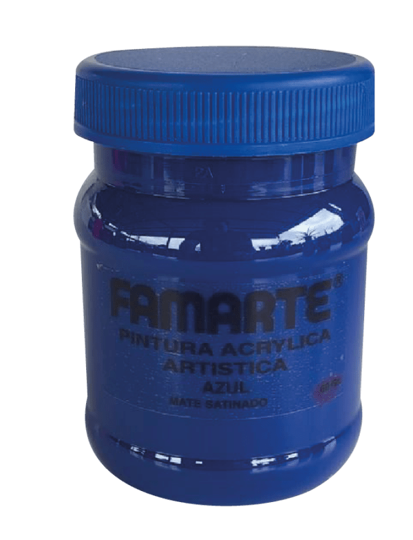 PINTURA ACRILICA AZUL FAMARTE 8ONZ