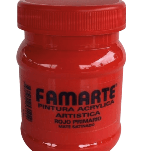 PINTURA ACRILICA ROJO FAMARTE 8ONZ