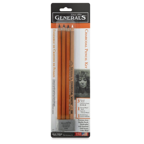 LÁPICES DE CARBÓN GENERAL´S - KIT DE 5