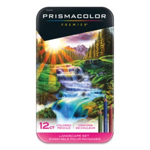 PRISMACOLOR PREMIER COLORED PENCILS - SET DE 12 COLORES PARA PAISAJE