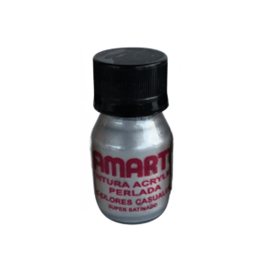 PINTURA ACRILICA FAMARTE METALIZADA PLATEADO 30 CC