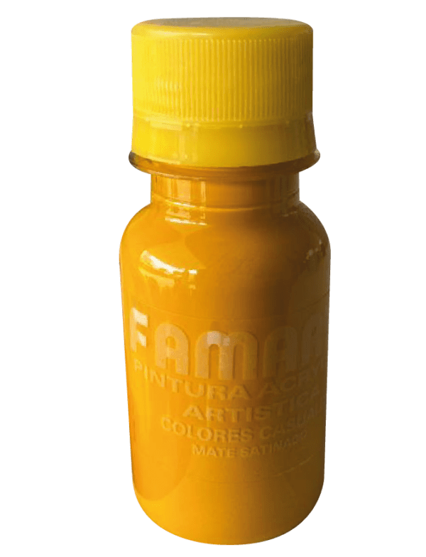 PINTURA ACRILICA FAMARTE 60ML AMARILLO CASUAL