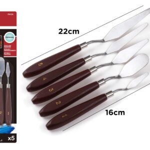 SET DE ESPÁTULAS PARA PINTURA
