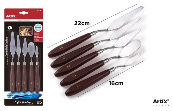 SET DE ESPÁTULAS PARA PINTURA