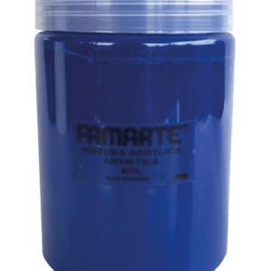 PINTURA ACRILICA FAMARTE HEAVY BODY AZUL 1 LITRO