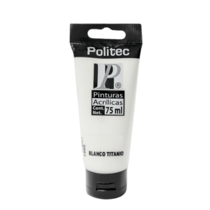 PINTURA ACRILICA BLANCO TITANIO POLITEC 75ML