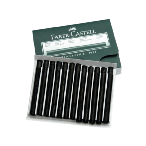 CARBON COMPRIMIDO MINERAL FABER CASTELL SET 12