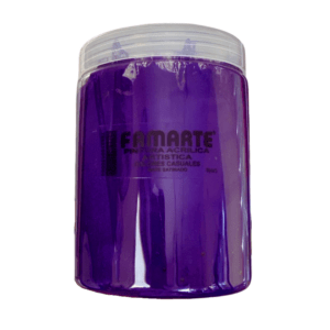 PINTURA ACRILICA FAMARTE HEAVY BODY MORAD0 1 LITRO