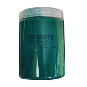 PINTURA ACRILICA FAMARTE HEAVY BODY VERDE FTALO 1 LITRO