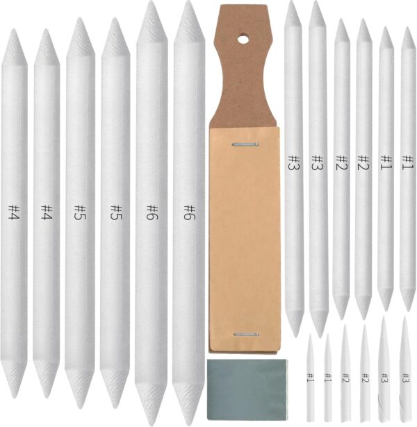 SET DE DIFUMINOS 20 PIEZAS