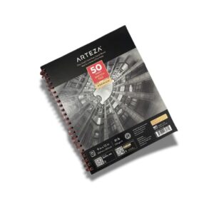 CUADERNO DE DIBUJO ARTEZA GRAY TONED 9X12IN , 50 HOJAS