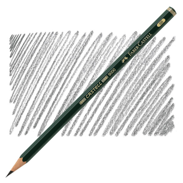 LAPIZ GRAFITO FABER CASTELL 6B