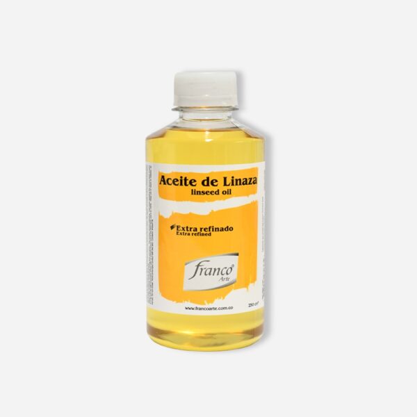 ACEITE REFINADO FRANCO ARTE PARA ÓLEO 250 ML