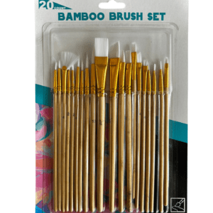 SET PINCELES BAMBO 20 UNIDADES
