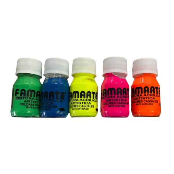 PINTURA ACRÍLICA NEÓN 30 ML