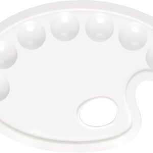 PALETA PLASTICA OVALADA 7 ORIFICIO