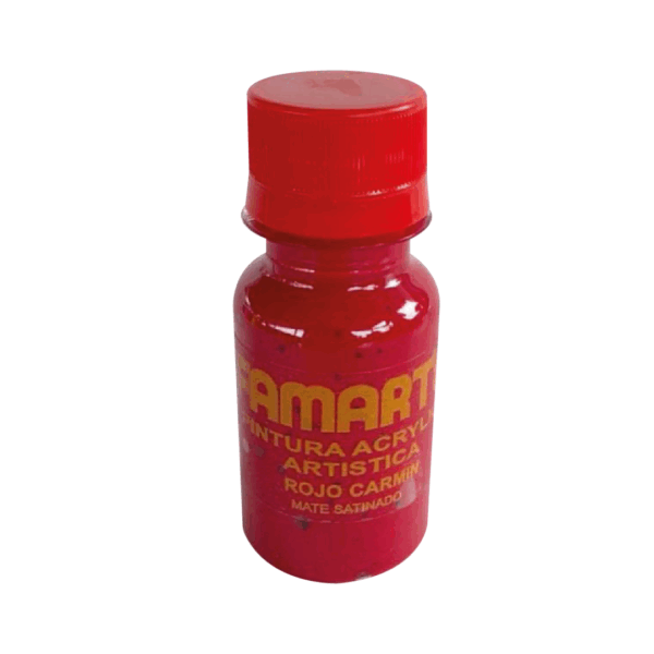 PINTURA ACRILICA FAMARTE 60ML ROJO CARMIN